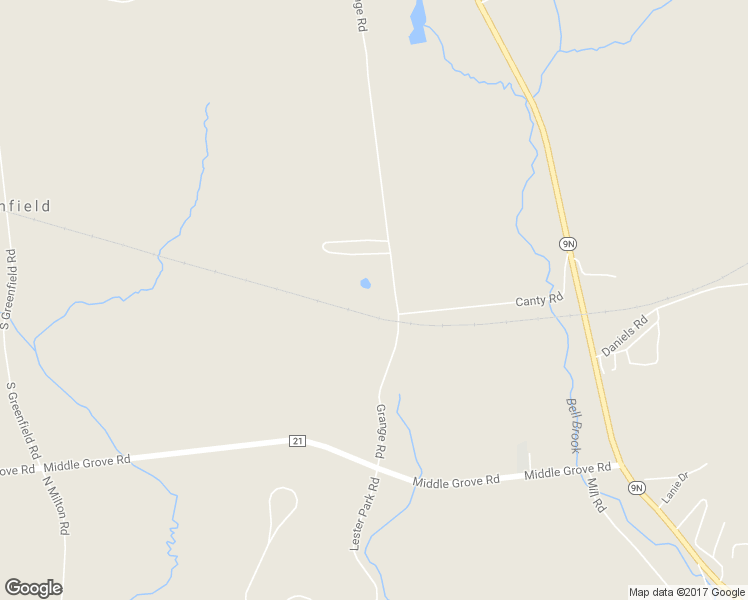 map of restaurants, bars, coffee shops, grocery stores, and more near 357 Grange Road in Greenfield Center