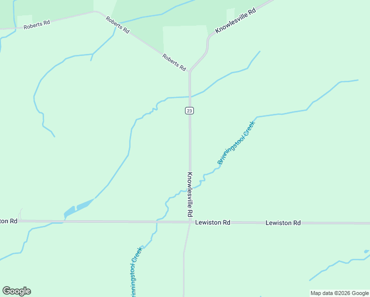 map of restaurants, bars, coffee shops, grocery stores, and more near 6440 Knowlesville Road in Oakfield
