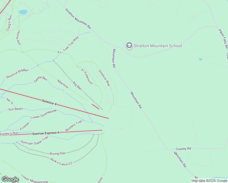 map of restaurants, bars, coffee shops, grocery stores, and more near 168 Sunbowl Ridge Road in Stratton