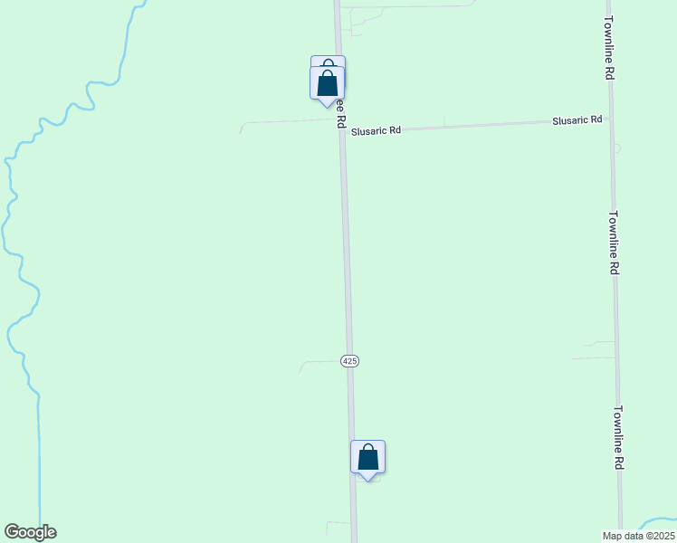 map of restaurants, bars, coffee shops, grocery stores, and more near 6744 Shawnee Road in North Tonawanda