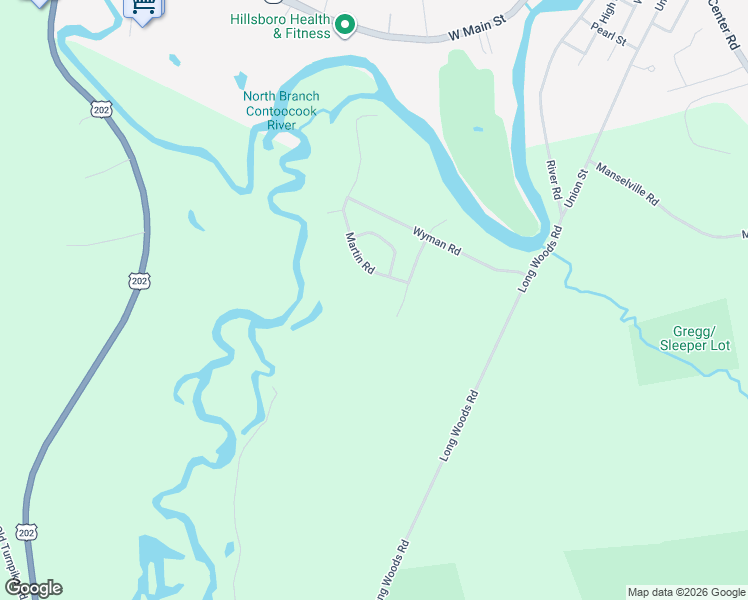 map of restaurants, bars, coffee shops, grocery stores, and more near 53 Keyes Farm Road in Deering