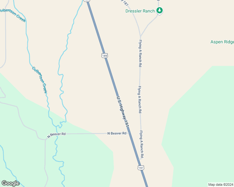 map of restaurants, bars, coffee shops, grocery stores, and more near U.S. 189 in Daniel