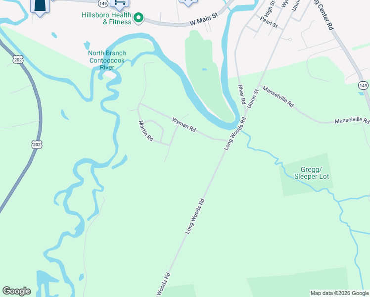 map of restaurants, bars, coffee shops, grocery stores, and more near 21 Hubbard Road in Deering