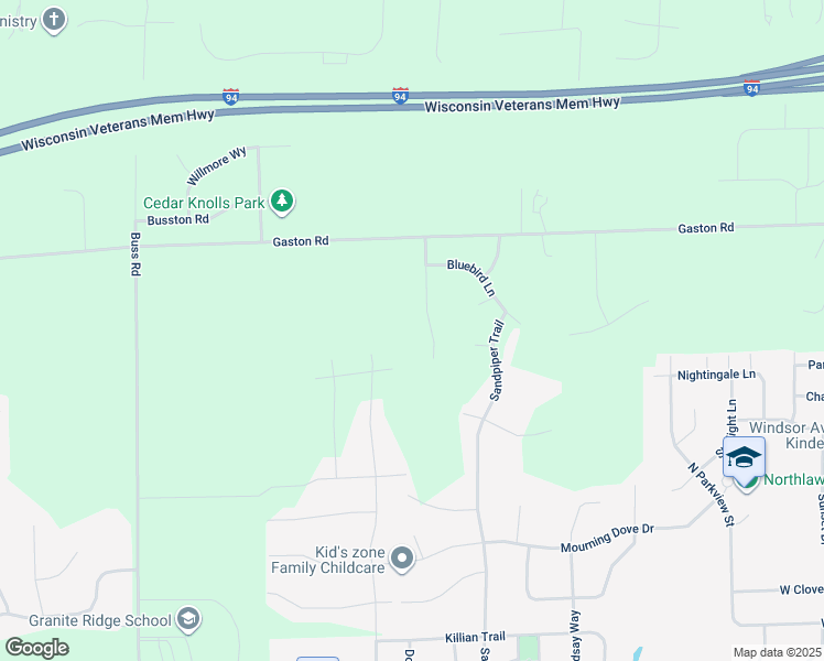 map of restaurants, bars, coffee shops, grocery stores, and more near 4639 Meadowlark Street in Cottage Grove