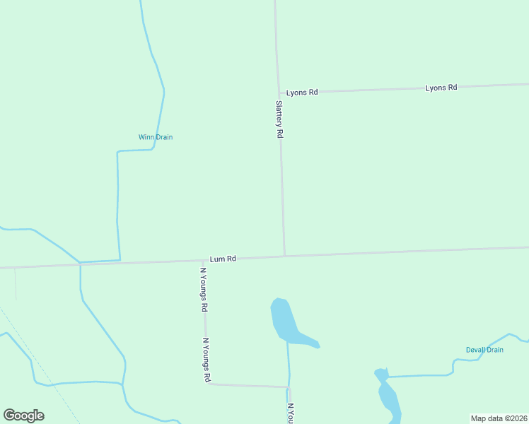 map of restaurants, bars, coffee shops, grocery stores, and more near 2311 Slattery Road in Attica