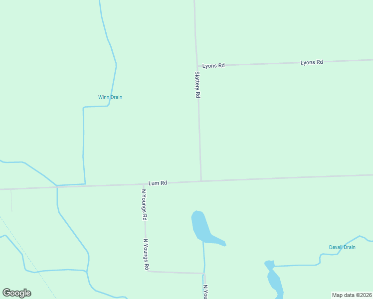 map of restaurants, bars, coffee shops, grocery stores, and more near 2311 Slattery Road in Attica