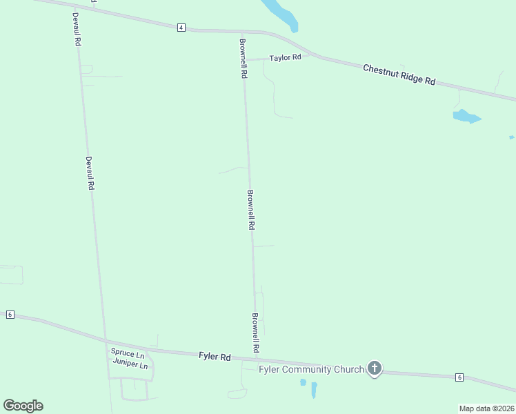 map of restaurants, bars, coffee shops, grocery stores, and more near 7856 Brownell Road in Kirkville