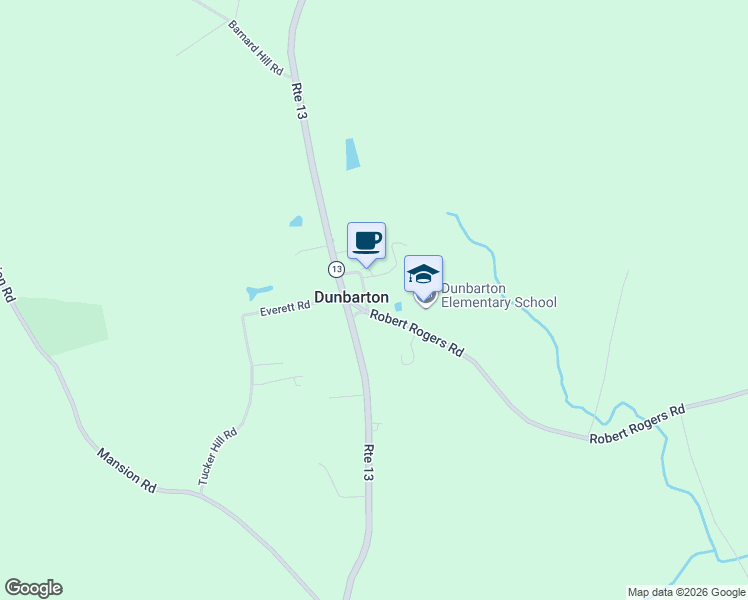 map of restaurants, bars, coffee shops, grocery stores, and more near in Dunbarton