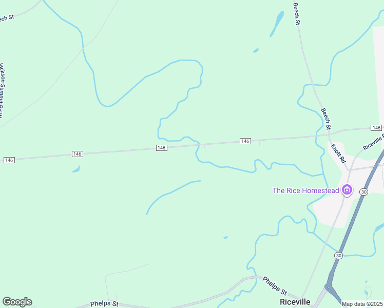 map of restaurants, bars, coffee shops, grocery stores, and more near 283 County Highway 146 in Gloversville