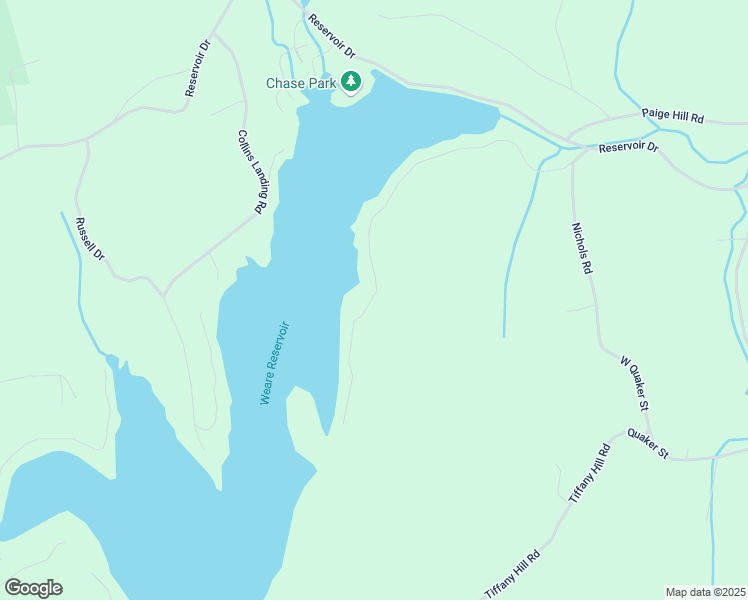 map of restaurants, bars, coffee shops, grocery stores, and more near 142 East Shore Drive in Weare