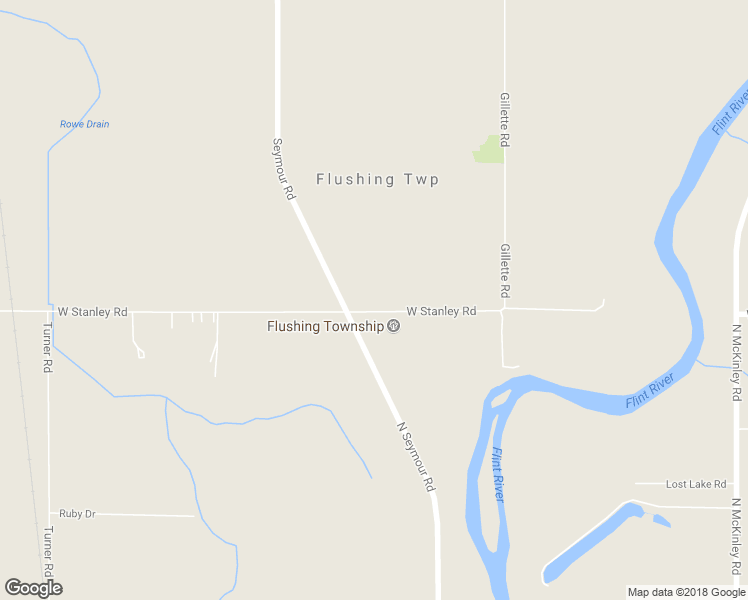 map of restaurants, bars, coffee shops, grocery stores, and more near 9412 West Stanley Road in Flushing