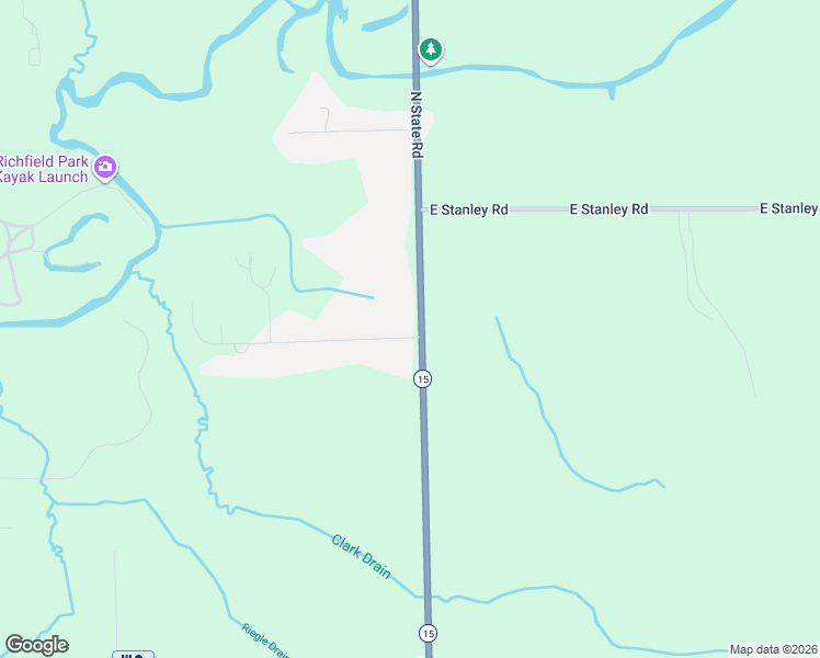 map of restaurants, bars, coffee shops, grocery stores, and more near 6405 North State Road in Davison