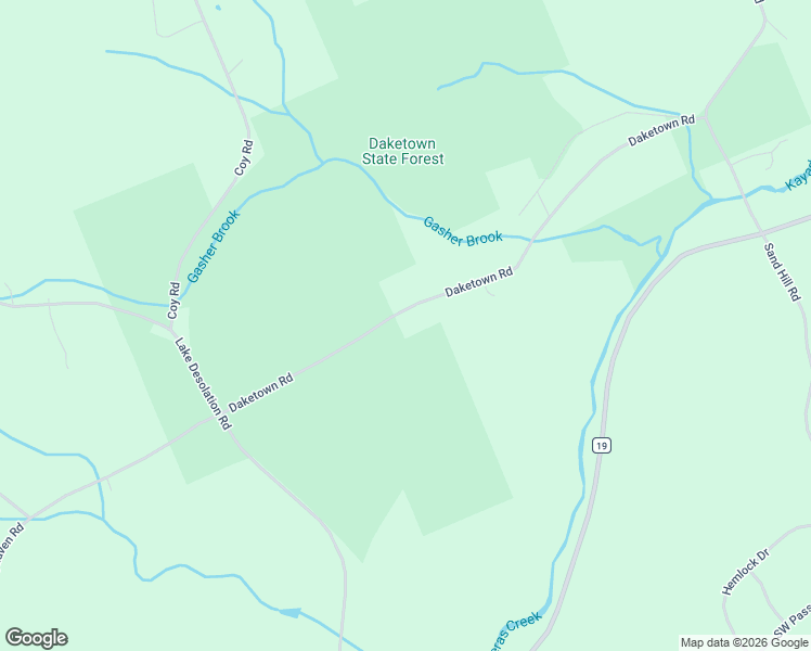 map of restaurants, bars, coffee shops, grocery stores, and more near 210 Daketown Road in Greenfield Center