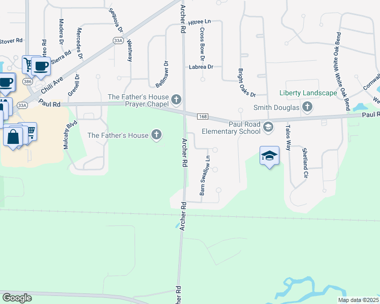 map of restaurants, bars, coffee shops, grocery stores, and more near 15 Wheat Hill in Rochester