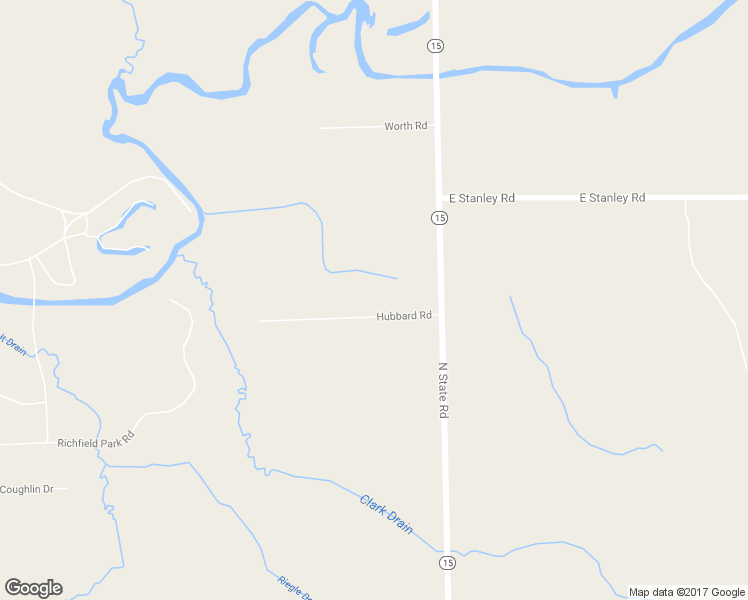 map of restaurants, bars, coffee shops, grocery stores, and more near 9451 Hubbard Road in Davison