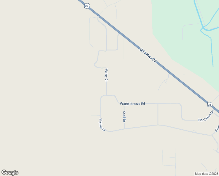 map of restaurants, bars, coffee shops, grocery stores, and more near 86 Prairie Breeze Road in Riverton