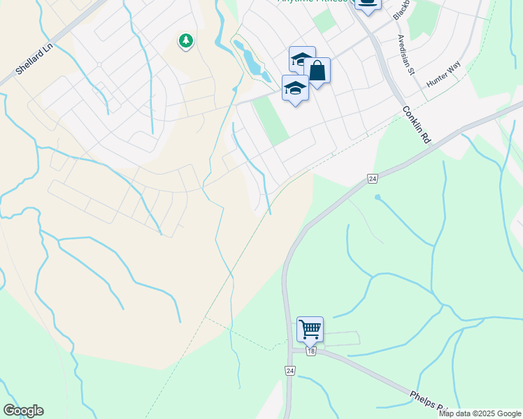 map of restaurants, bars, coffee shops, grocery stores, and more near 41 Wilmot Road in Brantford