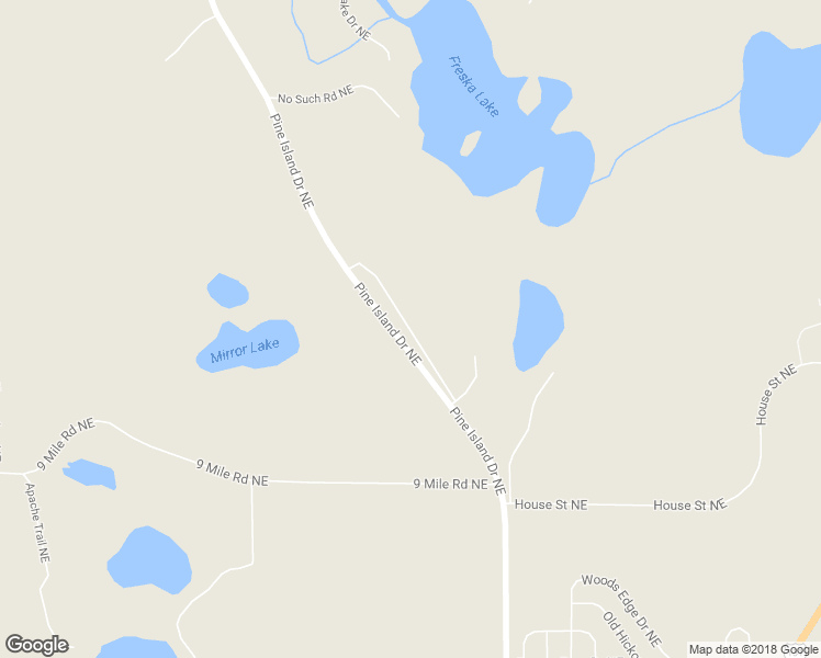 map of restaurants, bars, coffee shops, grocery stores, and more near 7989 Pine Island Court Northeast in Plainfield charter Township