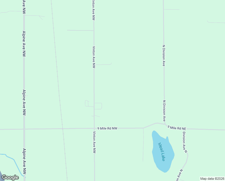 map of restaurants, bars, coffee shops, grocery stores, and more near 7820 Vinton Avenue Northwest in Sparta