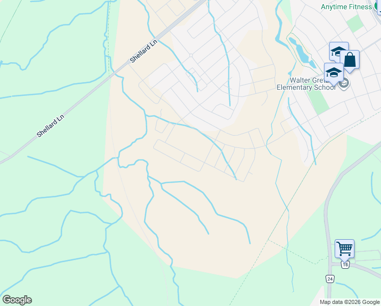 map of restaurants, bars, coffee shops, grocery stores, and more near T.H.&B. Rail Trail in Brantford