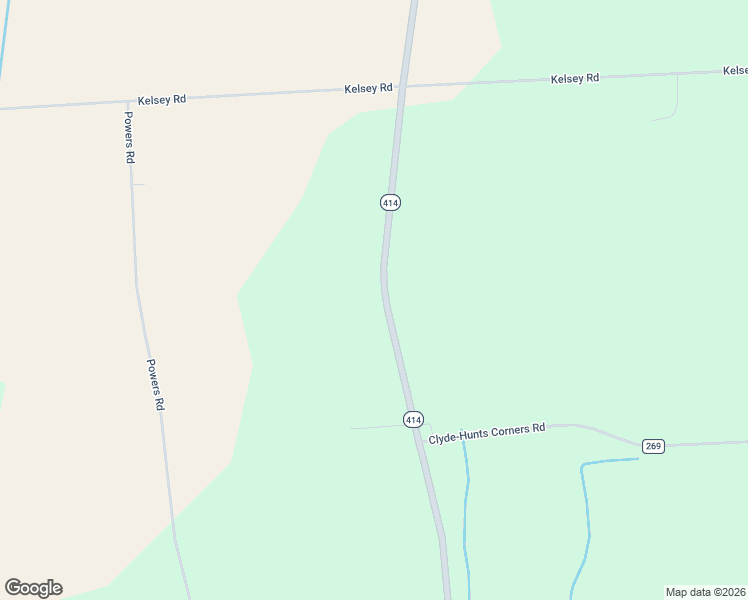 map of restaurants, bars, coffee shops, grocery stores, and more near 2703 New York 414 in Clyde