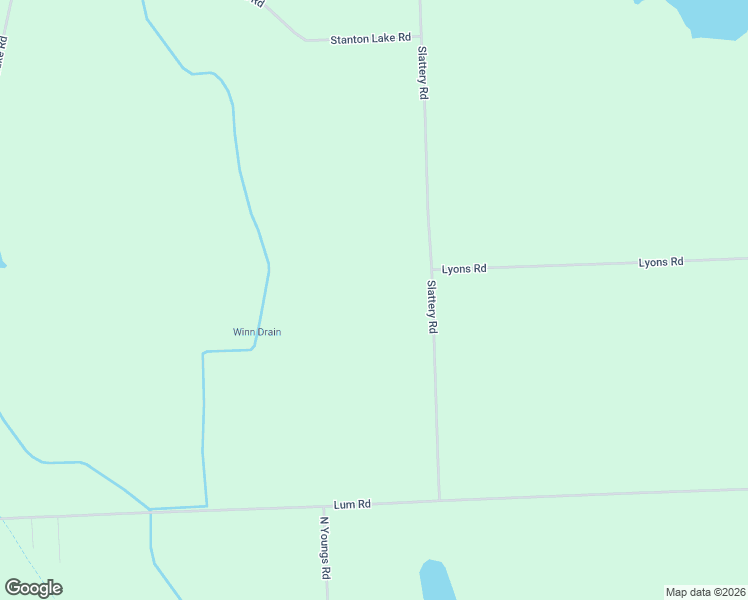 map of restaurants, bars, coffee shops, grocery stores, and more near 2455 Slattery Road in Attica