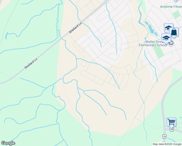 map of restaurants, bars, coffee shops, grocery stores, and more near T.H.&B. Rail Trail in Brantford