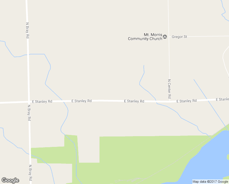 map of restaurants, bars, coffee shops, grocery stores, and more near 3317 East Stanley Road in Mount Morris