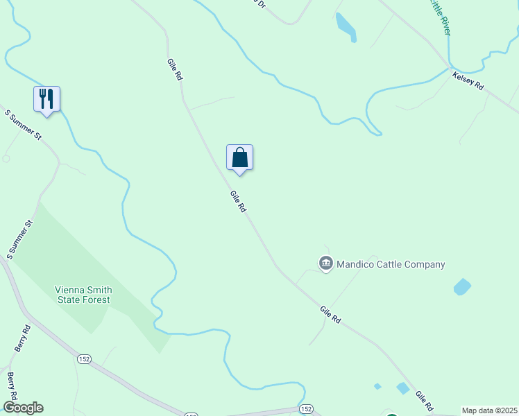 map of restaurants, bars, coffee shops, grocery stores, and more near 156 Gile Road in Nottingham