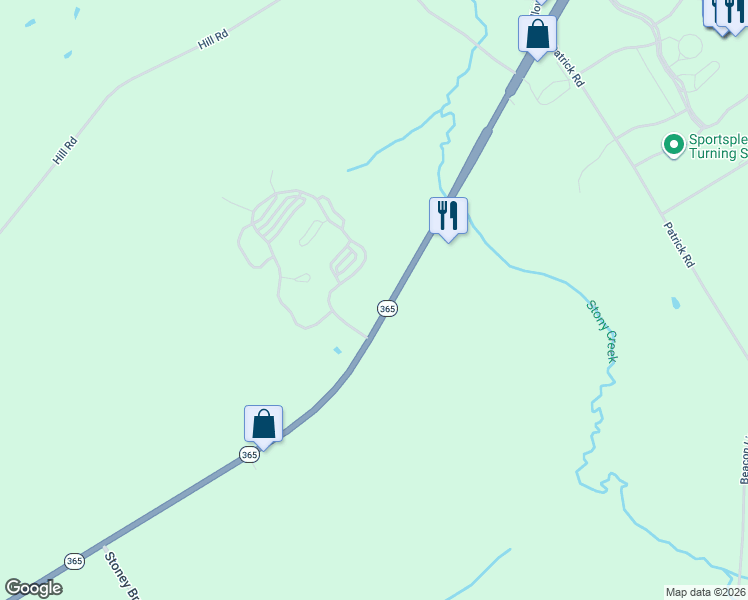 map of restaurants, bars, coffee shops, grocery stores, and more near 5079 New York 365 in Verona