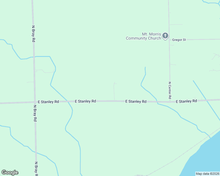 map of restaurants, bars, coffee shops, grocery stores, and more near 3317 East Stanley Road in Mount Morris