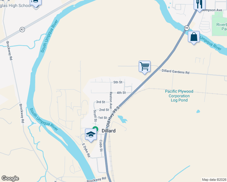 map of restaurants, bars, coffee shops, grocery stores, and more near 245 4th Street in Winston