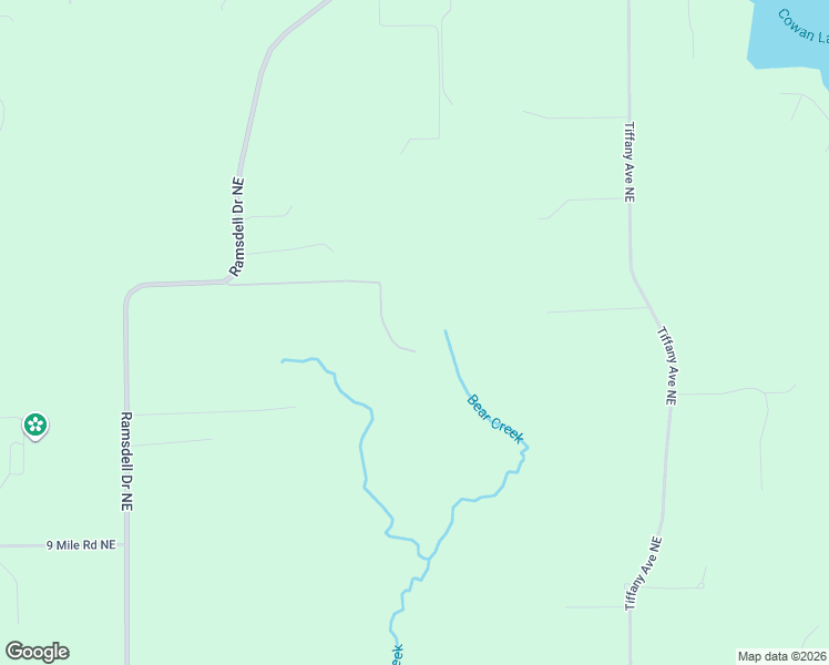 map of restaurants, bars, coffee shops, grocery stores, and more near 8239 Ritz Pine Drive Northeast in Rockford