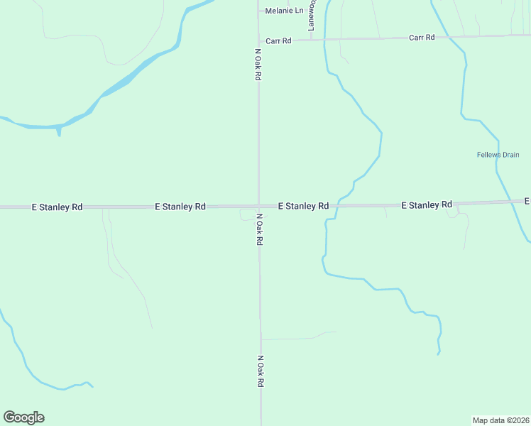 map of restaurants, bars, coffee shops, grocery stores, and more near 6519 North Oak Road in Davison
