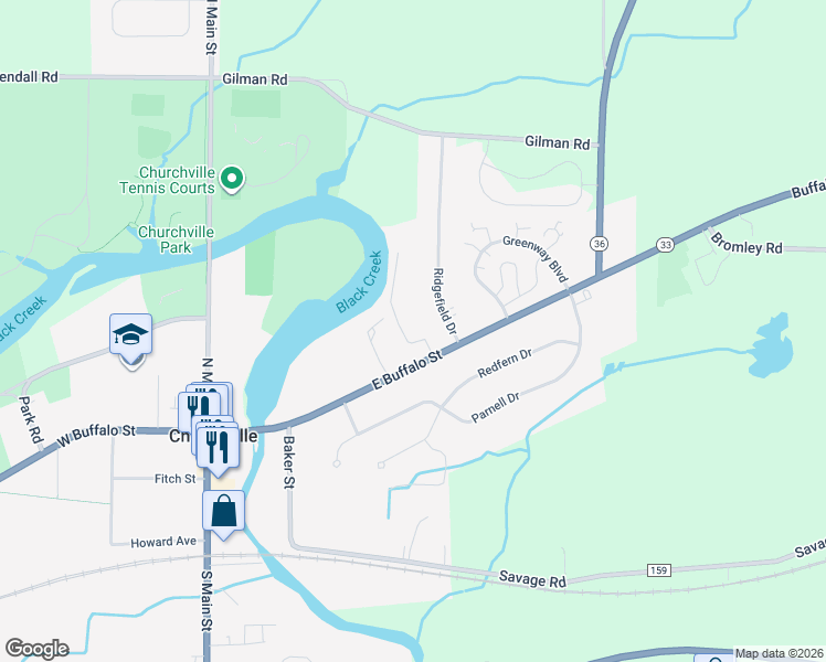 map of restaurants, bars, coffee shops, grocery stores, and more near 1 Willowbank Drive in Riga