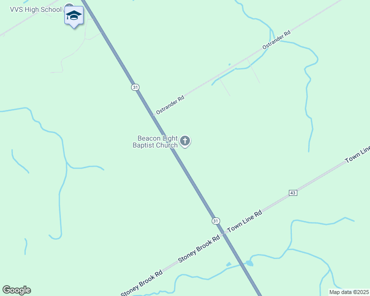 map of restaurants, bars, coffee shops, grocery stores, and more near 5058 New York 31 in Vernon