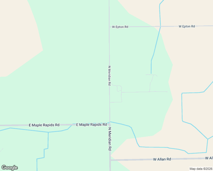 map of restaurants, bars, coffee shops, grocery stores, and more near 8259 North Meridian Road in Elsie