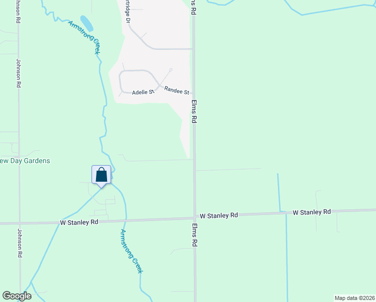 map of restaurants, bars, coffee shops, grocery stores, and more near 7171 Elms Road in Flushing