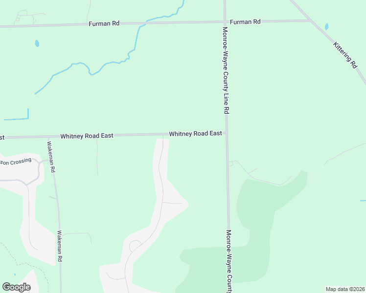 map of restaurants, bars, coffee shops, grocery stores, and more near 2467 Whitney Road East in Fairport