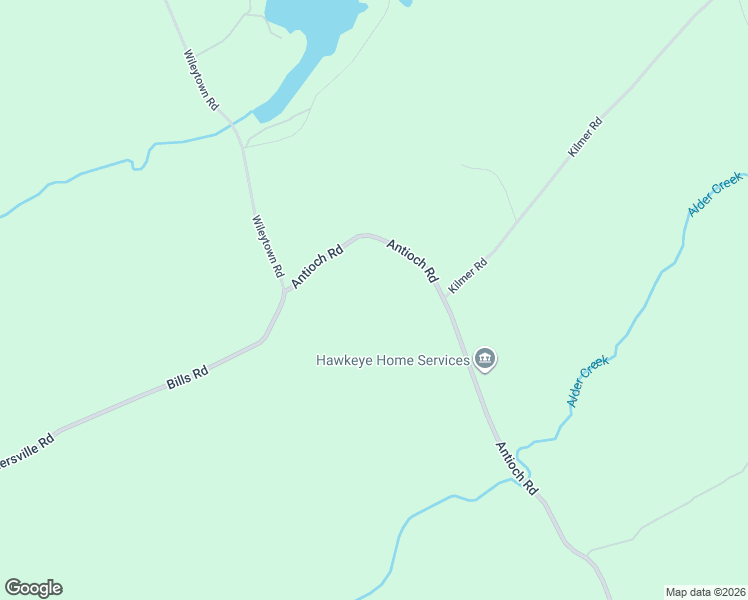 map of restaurants, bars, coffee shops, grocery stores, and more near 7297 Antioch Road in Middle Grove