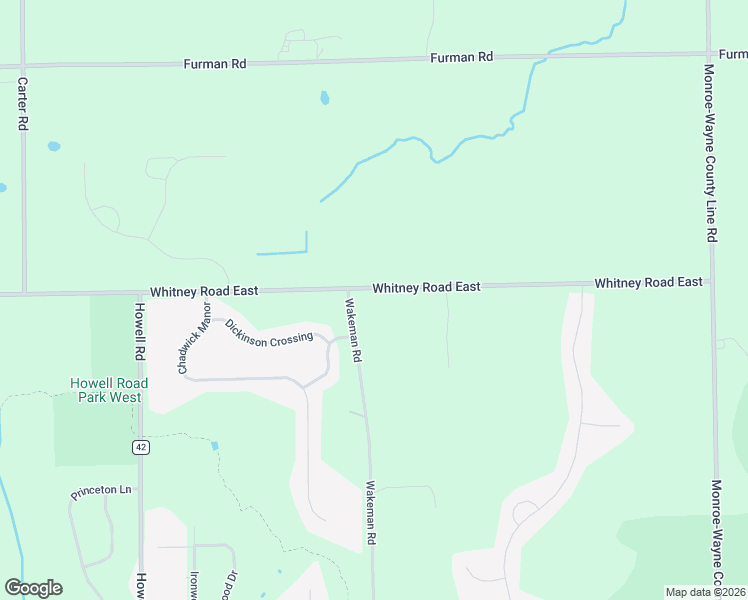 map of restaurants, bars, coffee shops, grocery stores, and more near 2127 Whitney Road East in Fairport