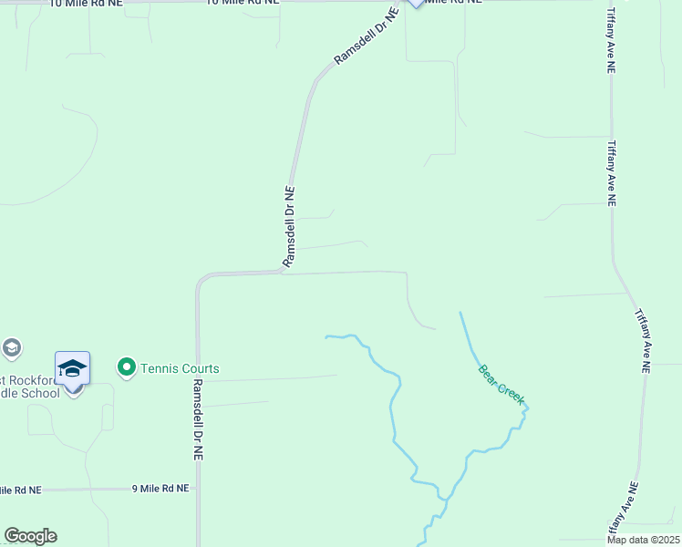 map of restaurants, bars, coffee shops, grocery stores, and more near 8080 Ritz Pine Drive Northeast in Rockford
