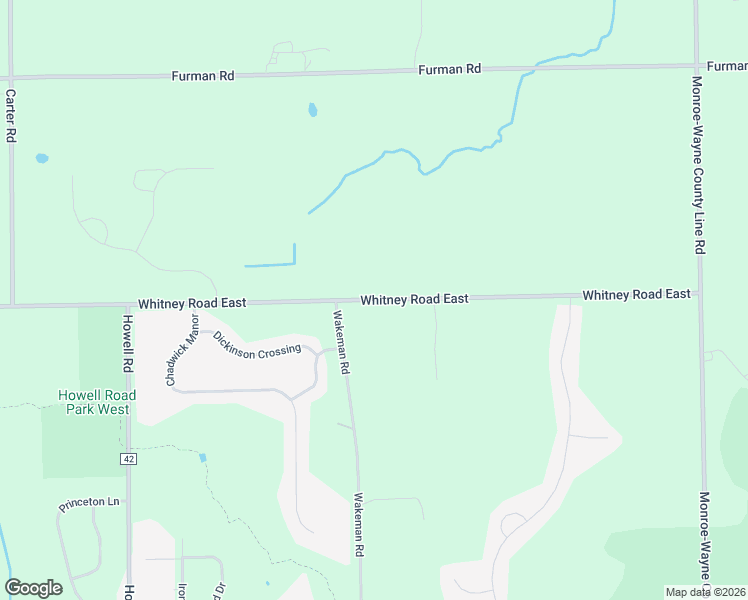 map of restaurants, bars, coffee shops, grocery stores, and more near 2159 Whitney Road in Fairport