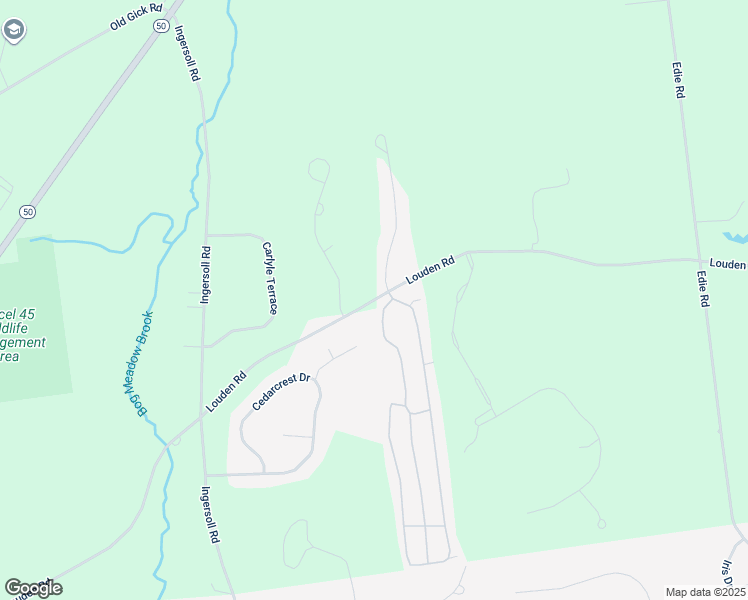 map of restaurants, bars, coffee shops, grocery stores, and more near 319 Louden Road in Saratoga Springs