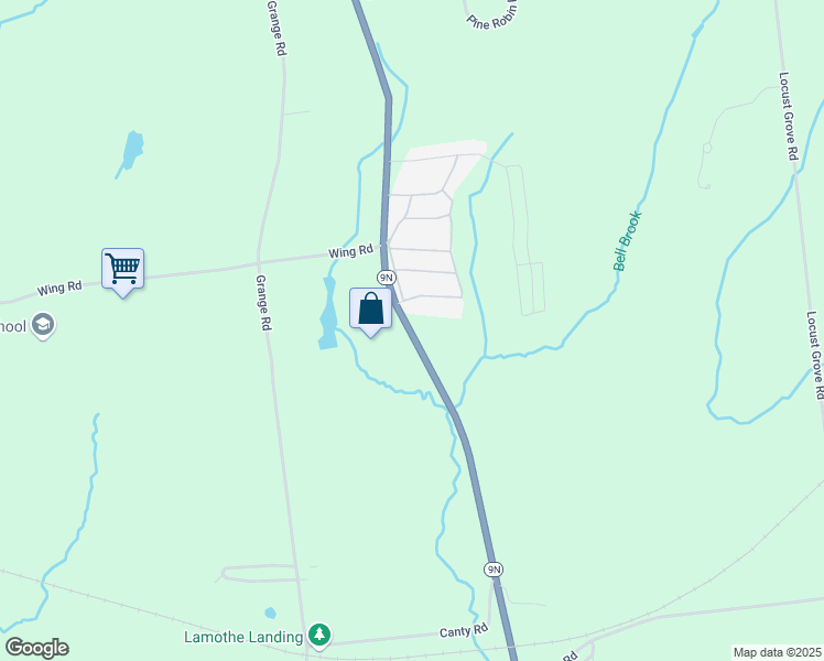 map of restaurants, bars, coffee shops, grocery stores, and more near 2008 New York 9N in Greenfield Center
