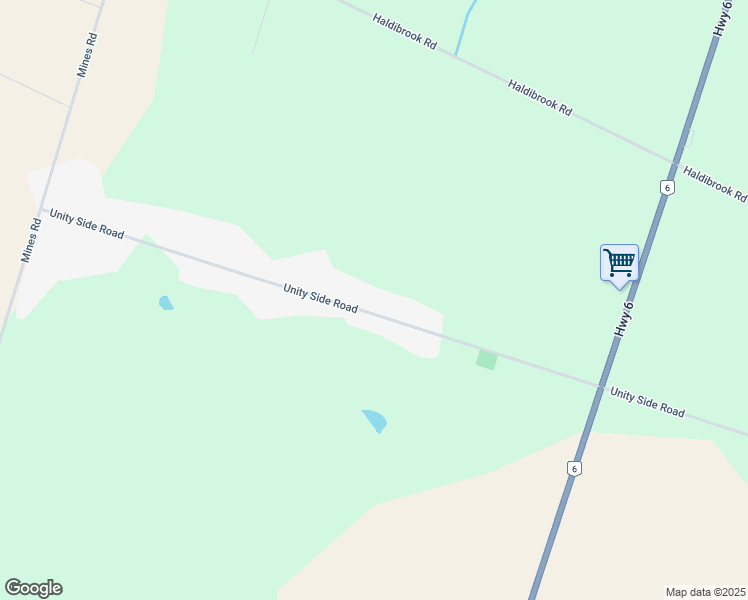 map of restaurants, bars, coffee shops, grocery stores, and more near 46 Unity Side Road in Caledonia