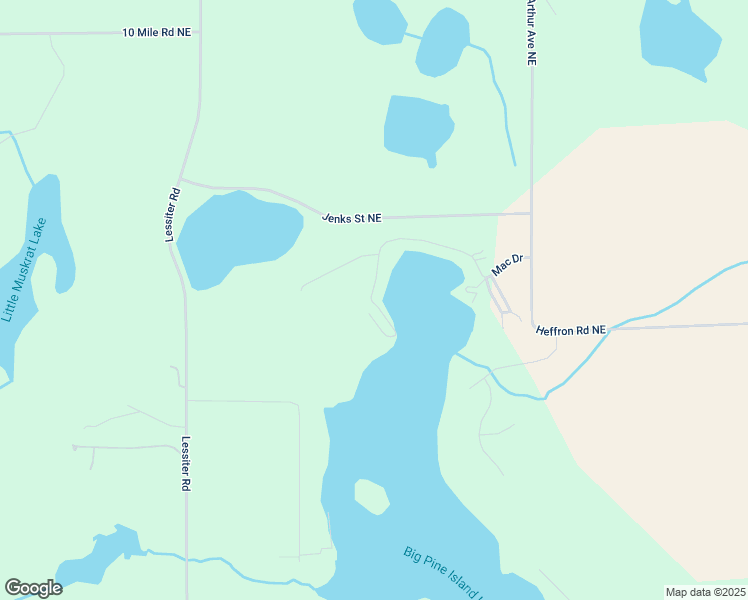 map of restaurants, bars, coffee shops, grocery stores, and more near 12066 Mac Drive in Belding