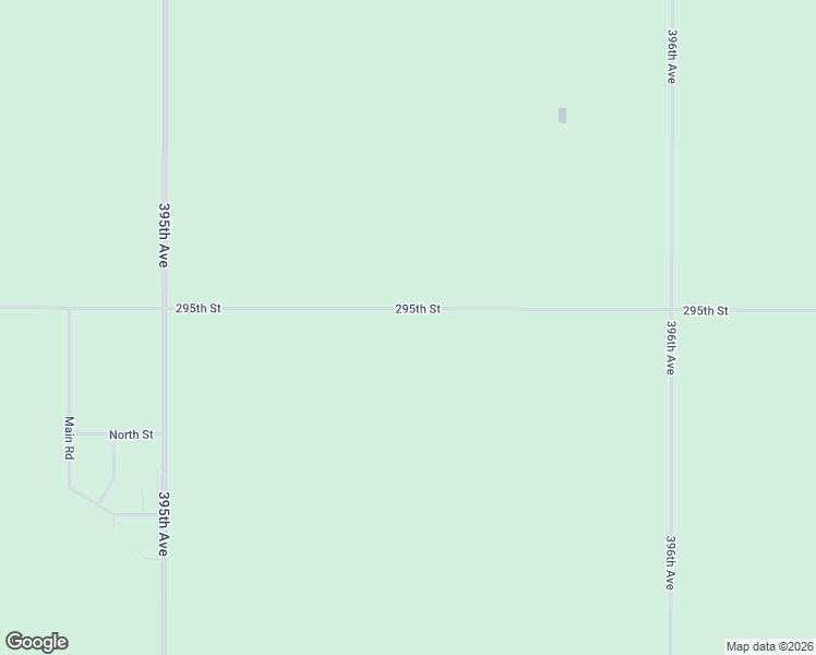 map of restaurants, bars, coffee shops, grocery stores, and more near 39549 295th Street in Wagner