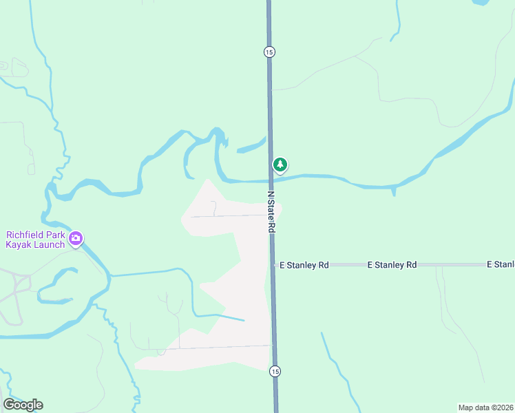 map of restaurants, bars, coffee shops, grocery stores, and more near 7091 North State Road in Davison