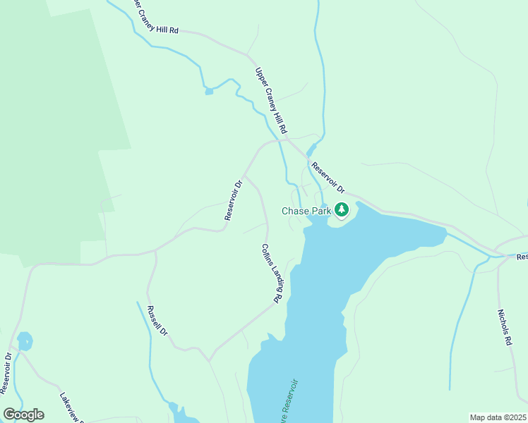 map of restaurants, bars, coffee shops, grocery stores, and more near 62 Collins Landing Road in Weare